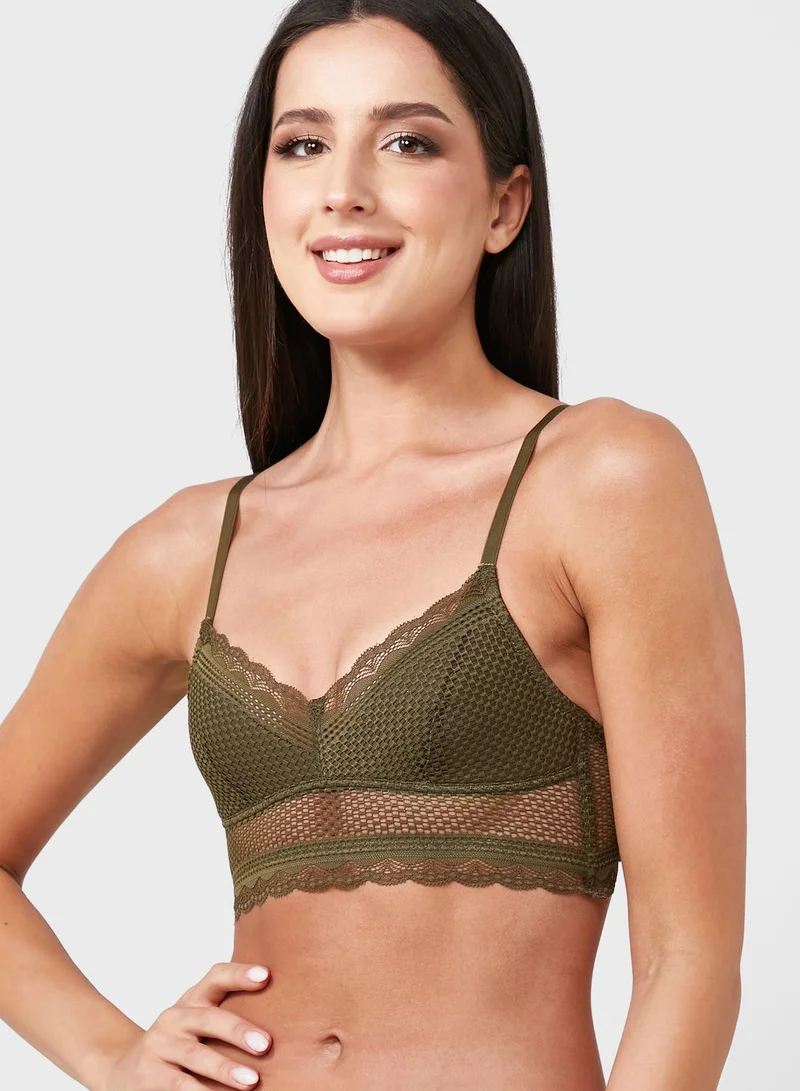 ELLA Lace Detail Bralette