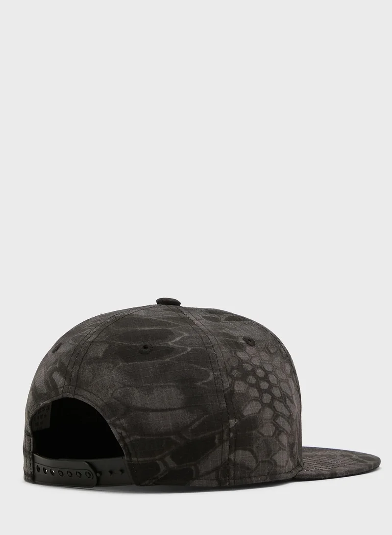 Seventy Five Printed Flat Peak B-Boy Cap