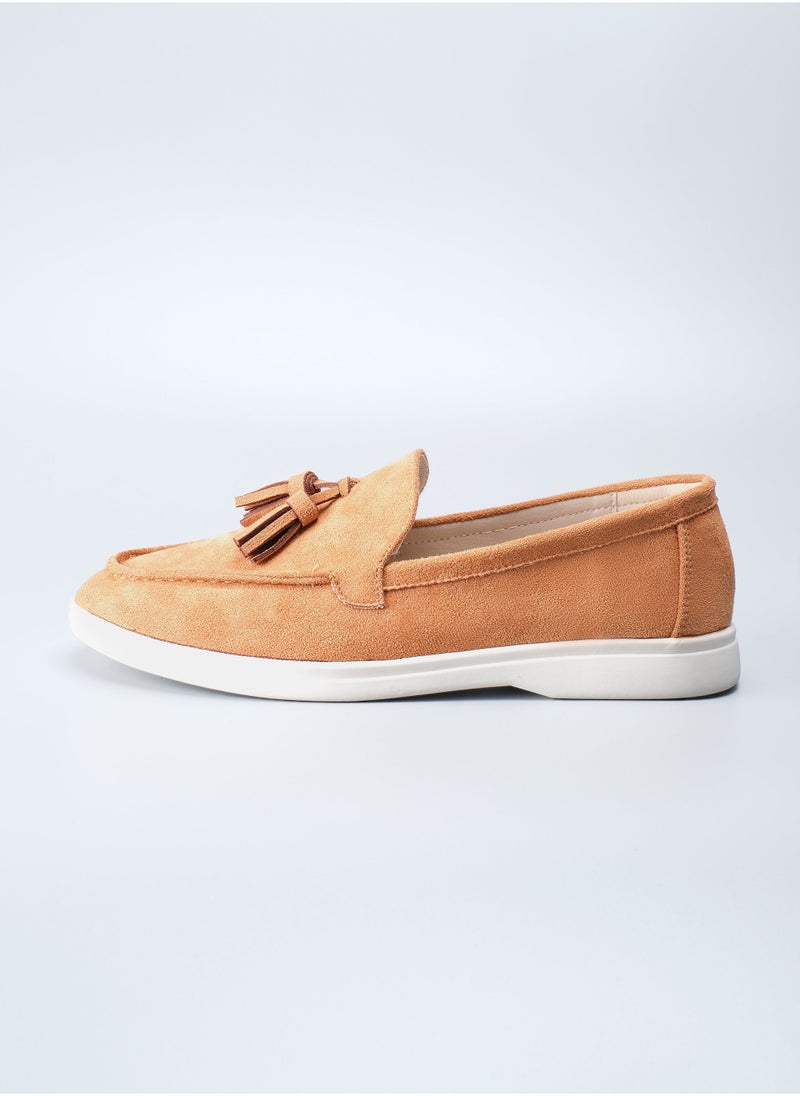 MERRY KURRY Women's Simple Lightweight Loafers, Flat Heel, Soft & Non-slip, Casual And Trendy Retro One Foot Slip-on, Big-sized Fashion For Spring&Summer2024 - Image 2