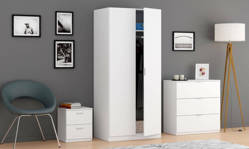 Furniture Store Modern MDF nightstand - Height 50 cm - Width 40 cm - Depth 32 cm, from Furniture Store. - Image 1