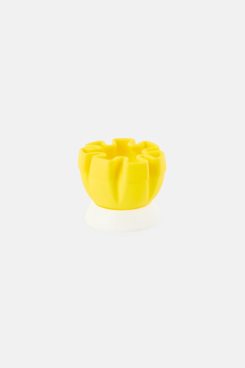 FACKELMANN Lemon squeezer with holder, Yellow - Image 1