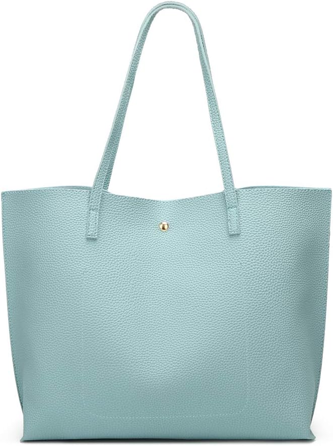 Dreubea Women's Soft Faux Leather Tote Shoulder Bag from, Big Capacity Tassel Handbag - Image 3