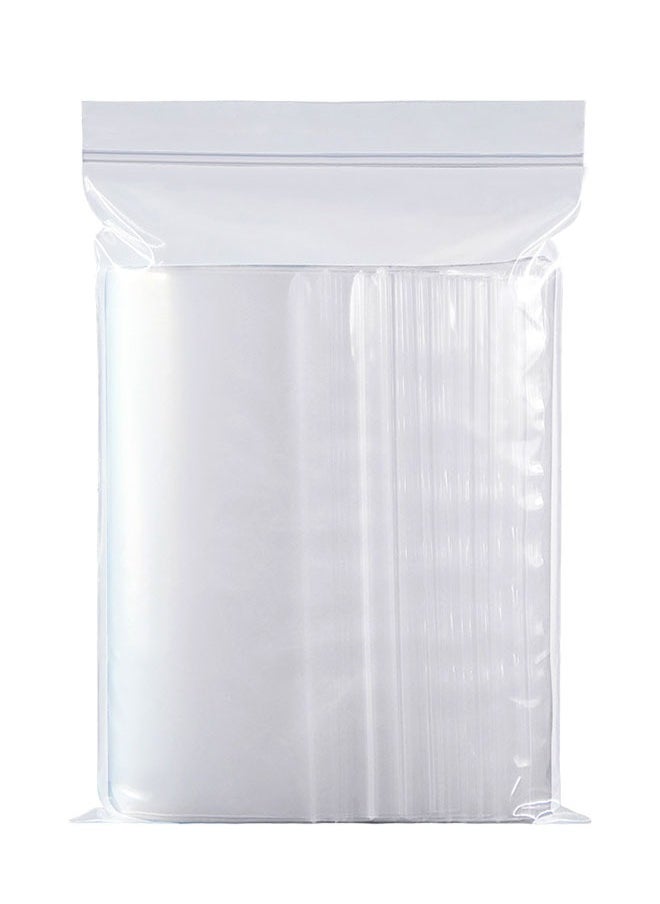 HAWAWA - Clear Plastic Reclosable Zip Bags 4x5.5cm (200 count), Poly Baggies with Resealable Zip Top Lock for Small Business Storage, Packaging & Shipping - Image 1
