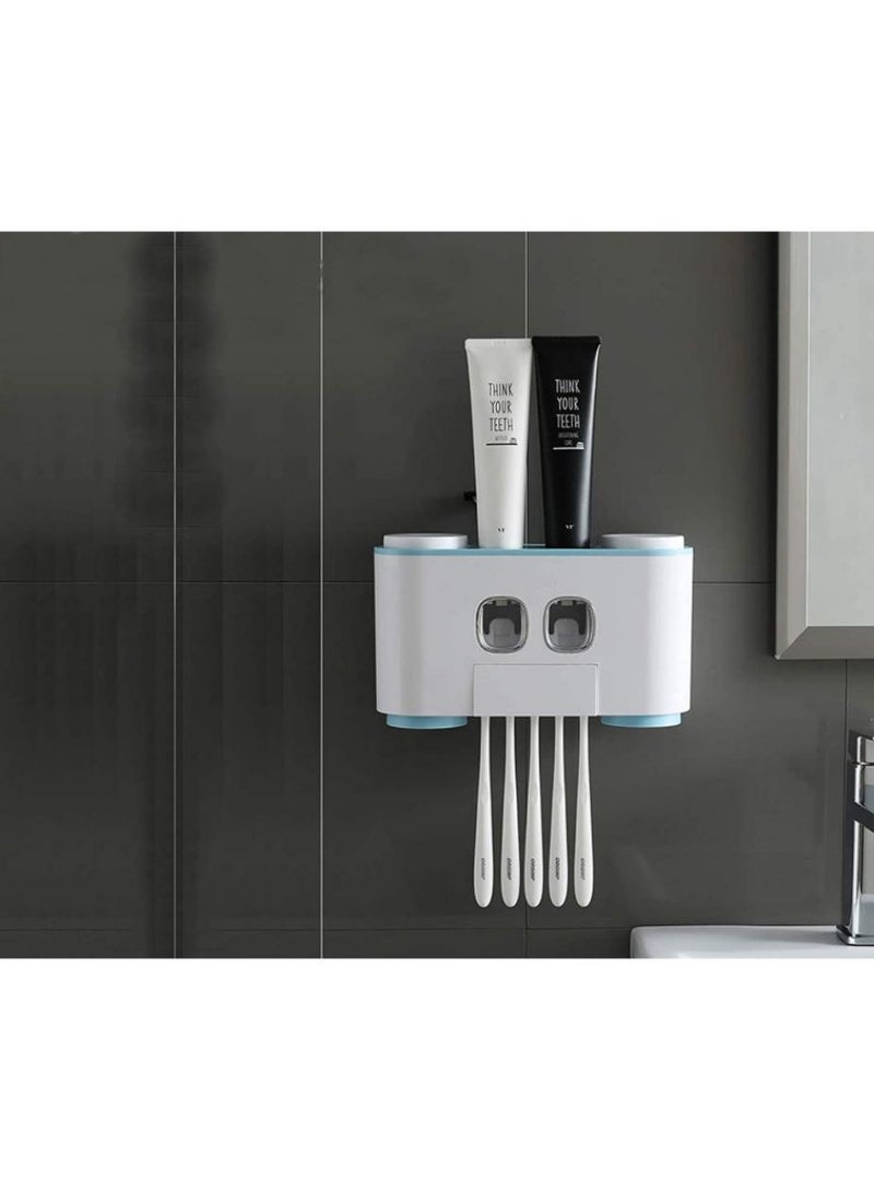 Alissa Toothbrush Rack Placement Rack Drill-free Toothbrush Cup Rack Bathroom Home  - Image 3