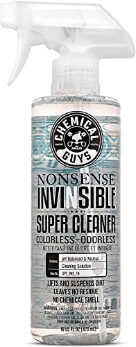 Chemical Guys SPI_993_16 Nonsense Colorless  Odorless All Surface Super Cleaner For Vinyl Rubber Plastic Carpet Safe for Home Garage Cars Trucks SUVs RVs  More 16 fl oz Unscented