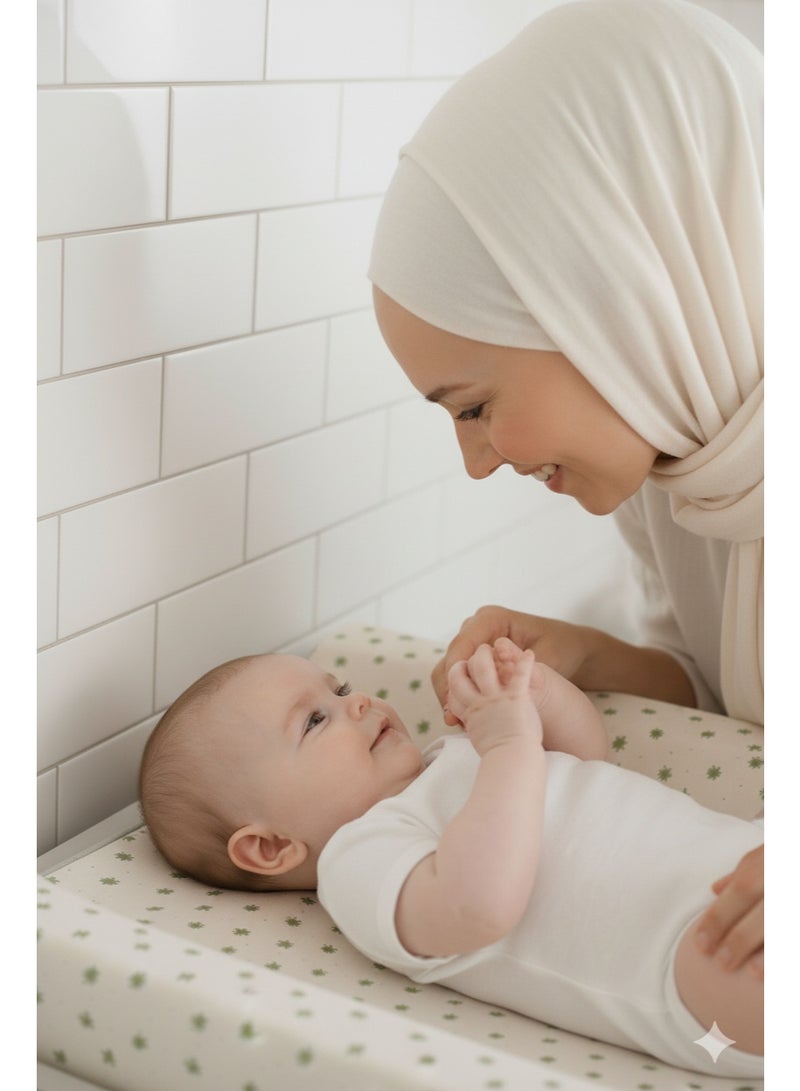 لحظة مرح وسادة تغيير حفاضات إسفنجية للاطفال مقاومة للماء - Image 5