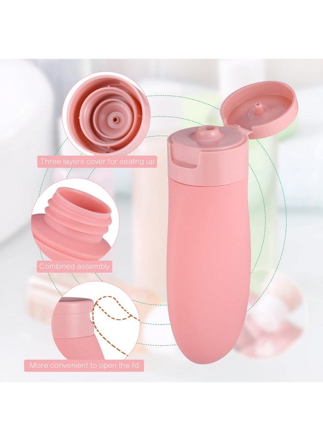 Huiguli Pack of 11 Silicone Travel Bottles, Travel Bottles for Filling, Part Travel Set with Toiletry Bag, Travel Bottle Set for Shampoo, Lotion, Conditioner, Shower Gel (BPA Free) - Image 3