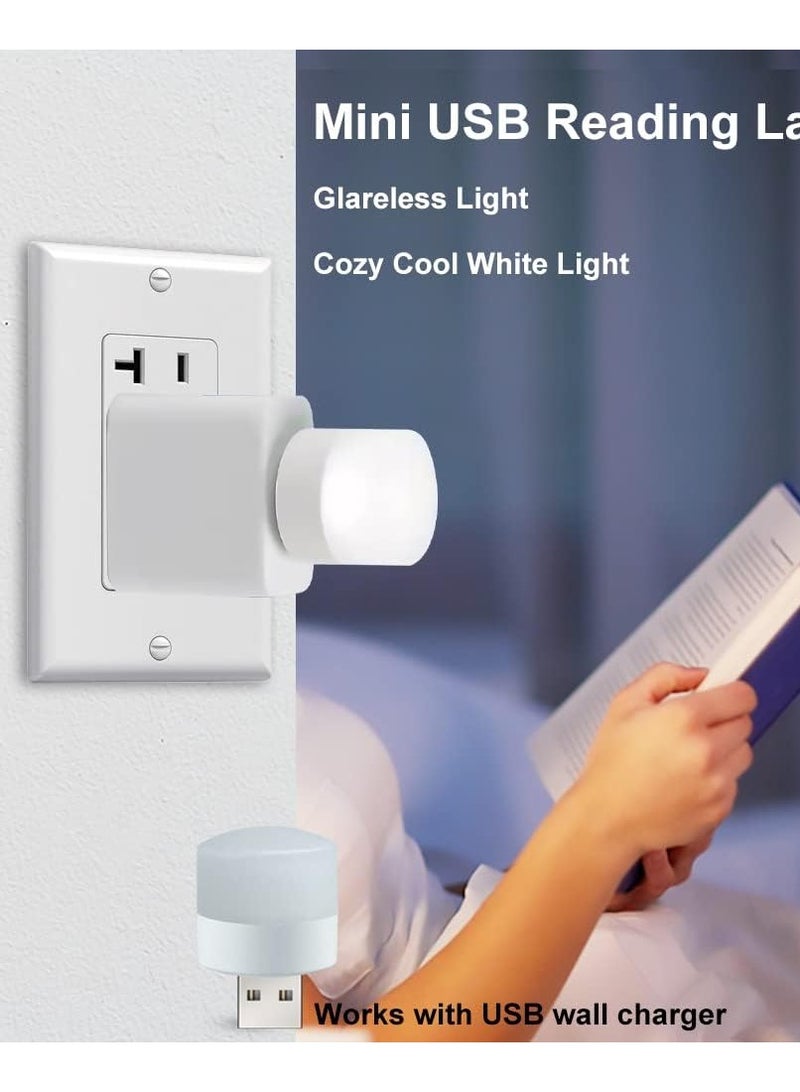 مصباح LED أبيض ساطع ، مصباح LED صغير للاستخدام المنزلي والتخييم داخل السيارة، تيار مستمر 5 فولت، 1 وات، 3 قطع - Image 2