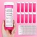 Chug Buddy Set of 10 Large Pink Pill Bottles for DIY Hangover Kits Empty Bottles for Hangover Kit Supplies Valentines Day Gifts Bachelorette Party Favors 21st Birthday Bridesmaids Gifts - Image 3