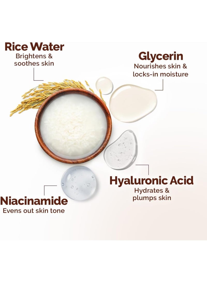 Mamaearth Mamaearth Rice Dewy Bright Face Pack with Rice Water & Niacinamide For Glass Skin 200g - Image 3