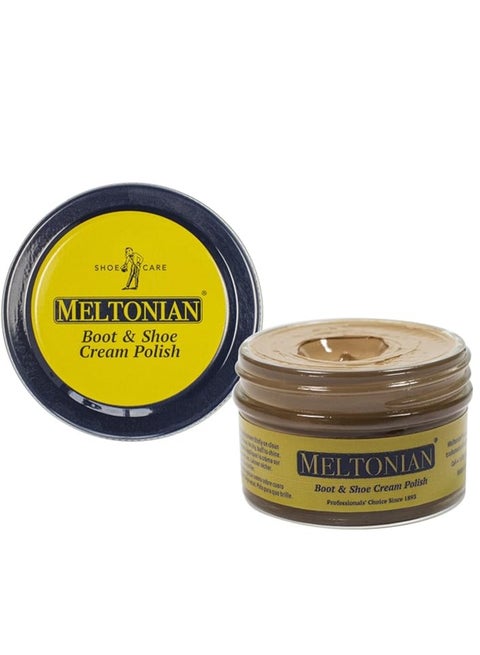 Meltonian Boot & Shoe Cream Polish Beige 50ml