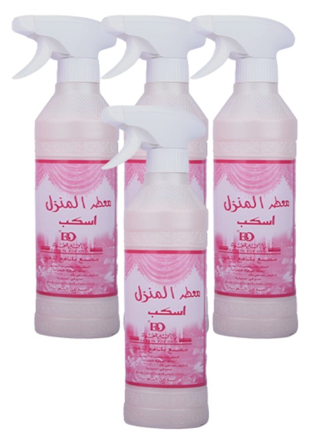 Banafa 4 Pieces Iskib House Freshener 500ml - Image 1