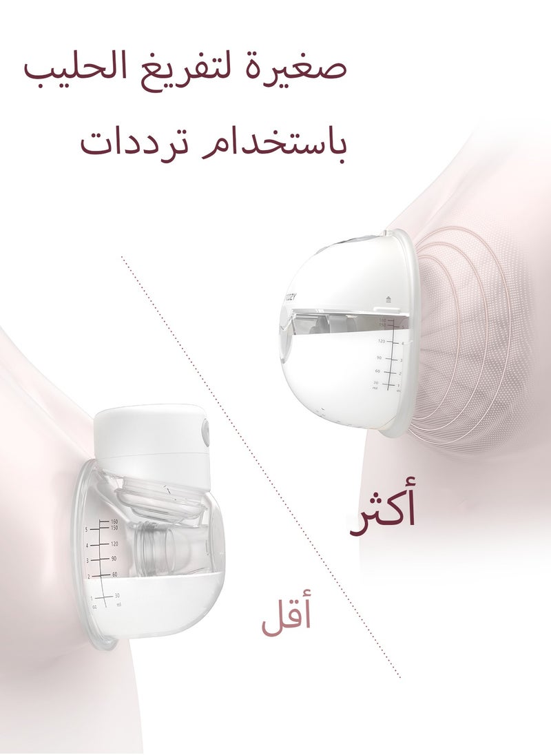 Momcozy - M5 Single Breast Pump Electric , Hands Free, Portable,  3 Modes and 9 Levels - Image 1