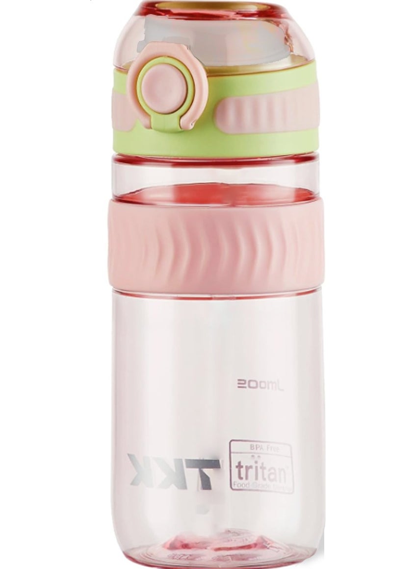 Tkk 550 ml Comfortable Drinking (U Mouth) Bpa Free Tritan Water Bottle with Carrying Handle FFTKK1016-550ML