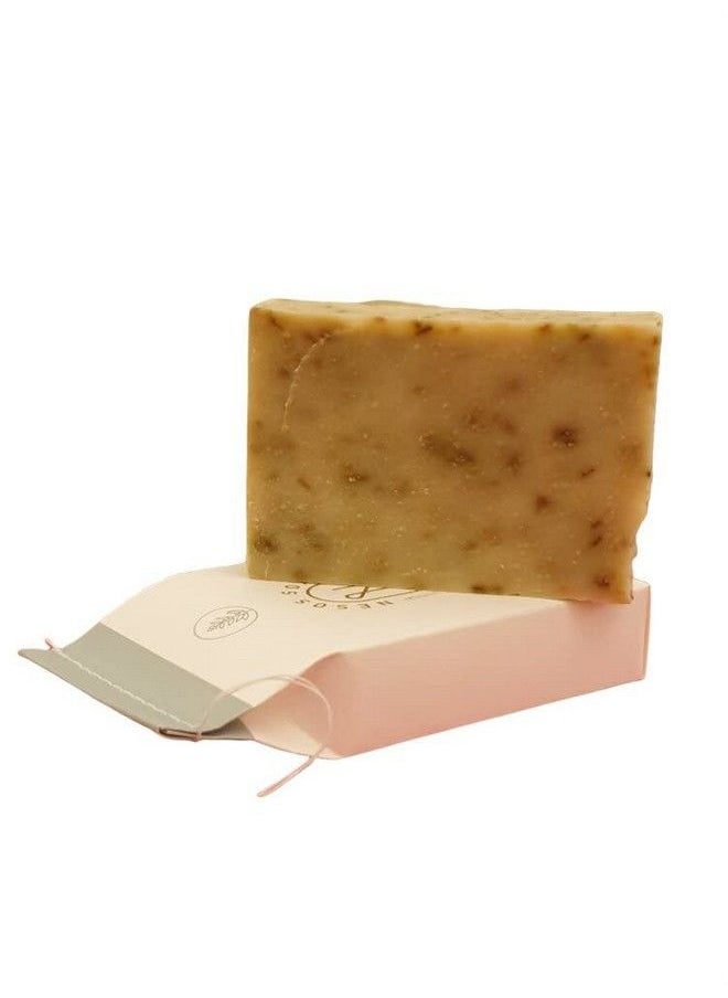 NESOS SOAP Le Las Store Thyme Soap Turkish Made Natural Soap Handmade And Artisanal Virgin Olive Oil Traditional Cold Process Luxury Designer Moisturizing Body Bath Soap Bars For Men And Women 100G  - Image 3
