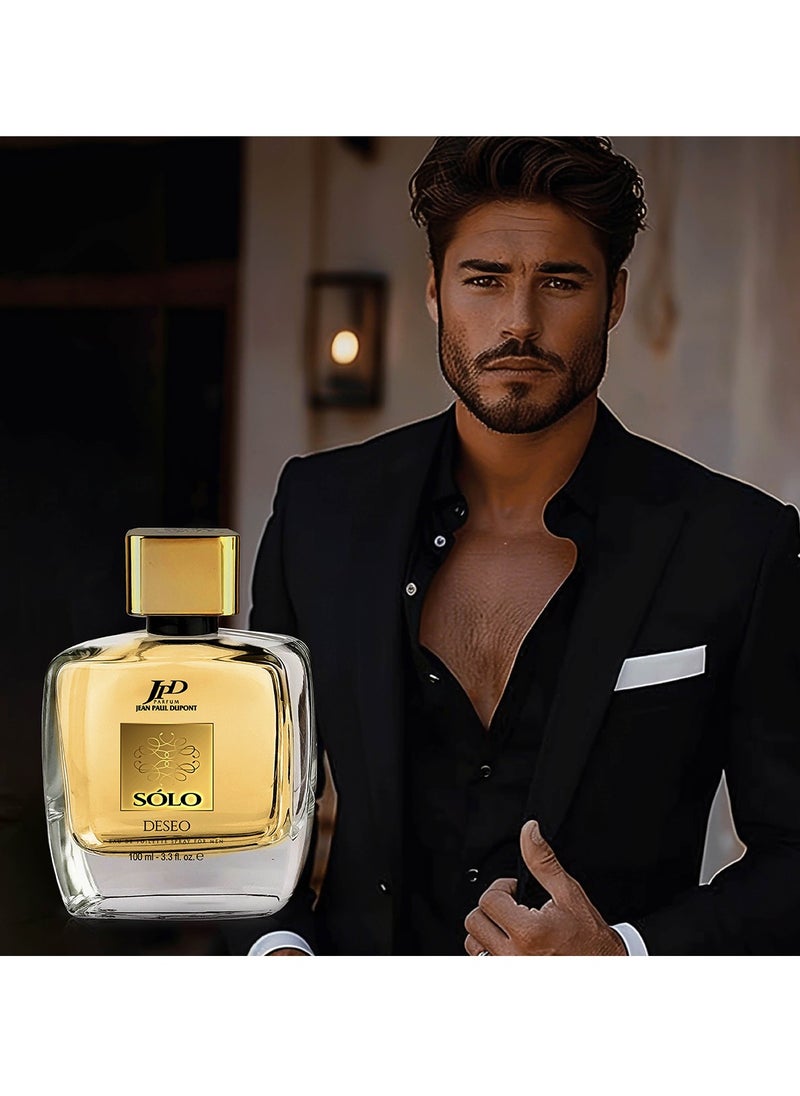 Jean Paul Dupont Solo Deseo Eau de Toilette For Men 100ml  - Image 4