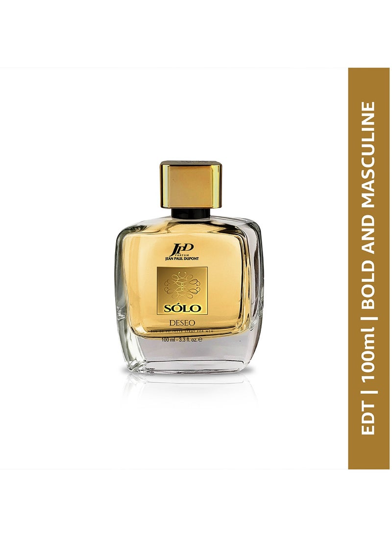 Jean Paul Dupont Solo Deseo Eau de Toilette For Men 100ml  - Image 5