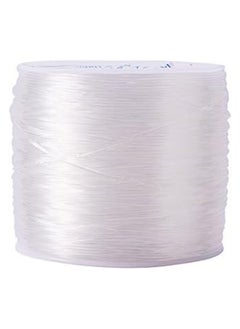Generic Pandahall 1 Roll 0.7mm Crystal Stretch Elastic Craft Bracelet Beads Thread, Clear, 100m/roll  - Image 2