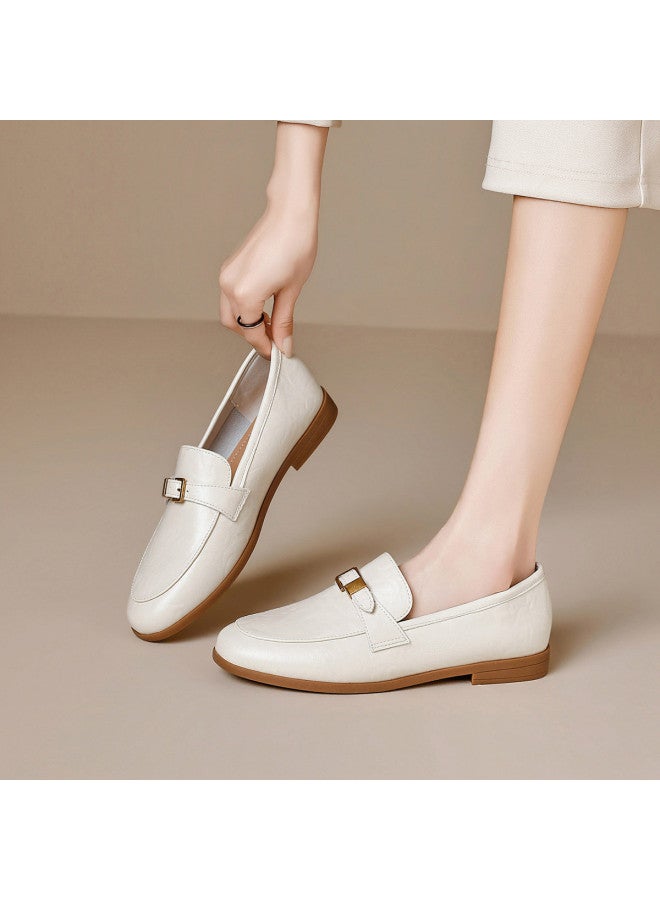 RED DRAGONFLY Spring 2026 New British Style Loafers Women Slip-on Commuter Shoes Women Flats - Image 2