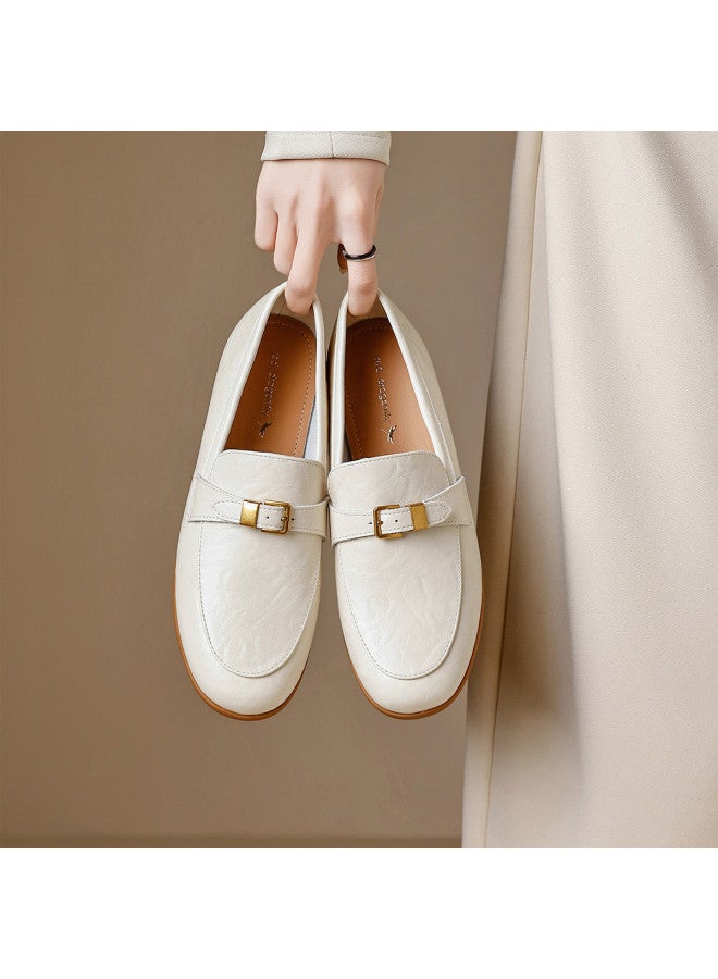 RED DRAGONFLY Spring 2026 New British Style Loafers Women Slip-on Commuter Shoes Women Flats - Image 4