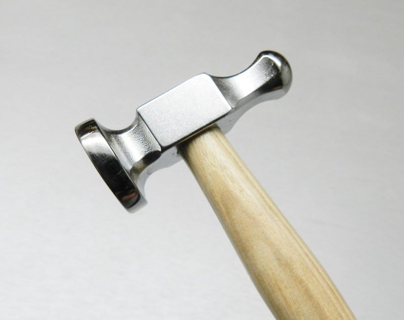 JTS Chasing Hammers Jewelry Making Metalwork 1" Flat Face 25mm Silversmiths Jewelers by JETS - Image 1