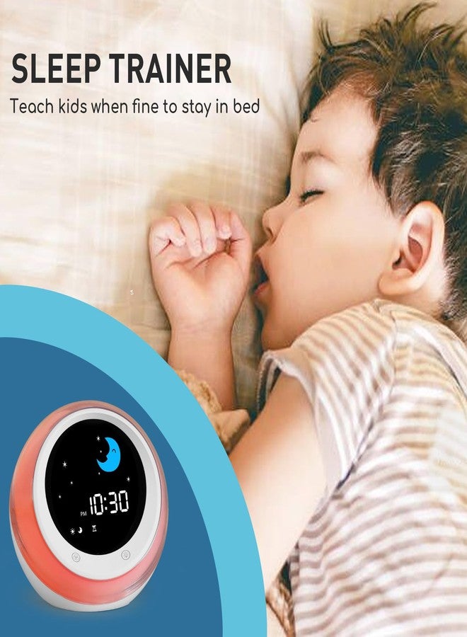 iHoo Children's Alarm Clock, Sleep Training Children's Alarm Clock with Sun and Moonrise - Image 3