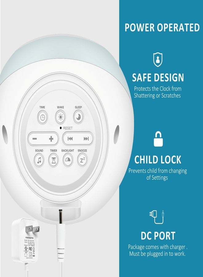 iHoo Children's Alarm Clock, Sleep Training Children's Alarm Clock with Sun and Moonrise - Image 5