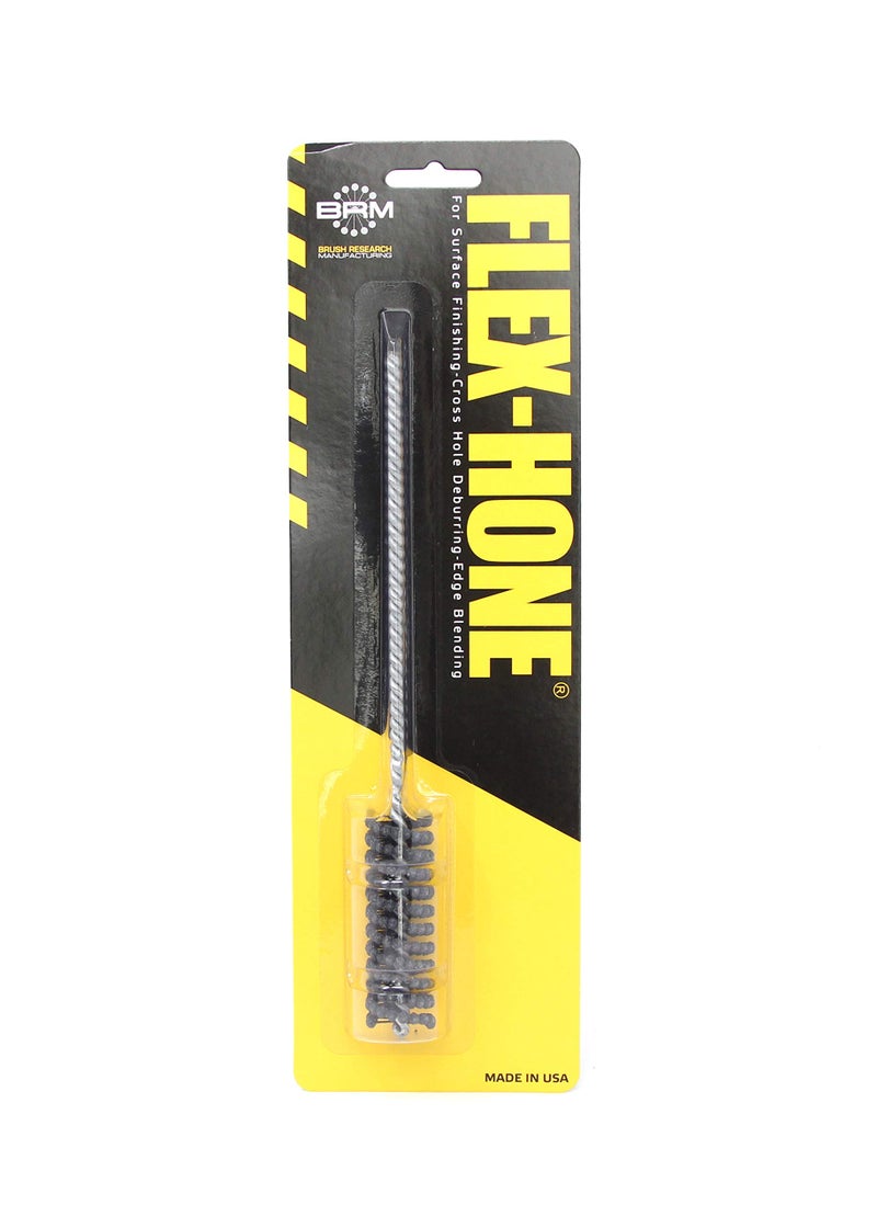 Flex-Hone Brush Research BC3412 FLEX-HONE®, 3/4" (19mm) Diameter, 120 Grit, Silicon Carbide, For Mild Steel, Stainless Steel, Cast Iron and Softer Ferrous Materials - Image 1