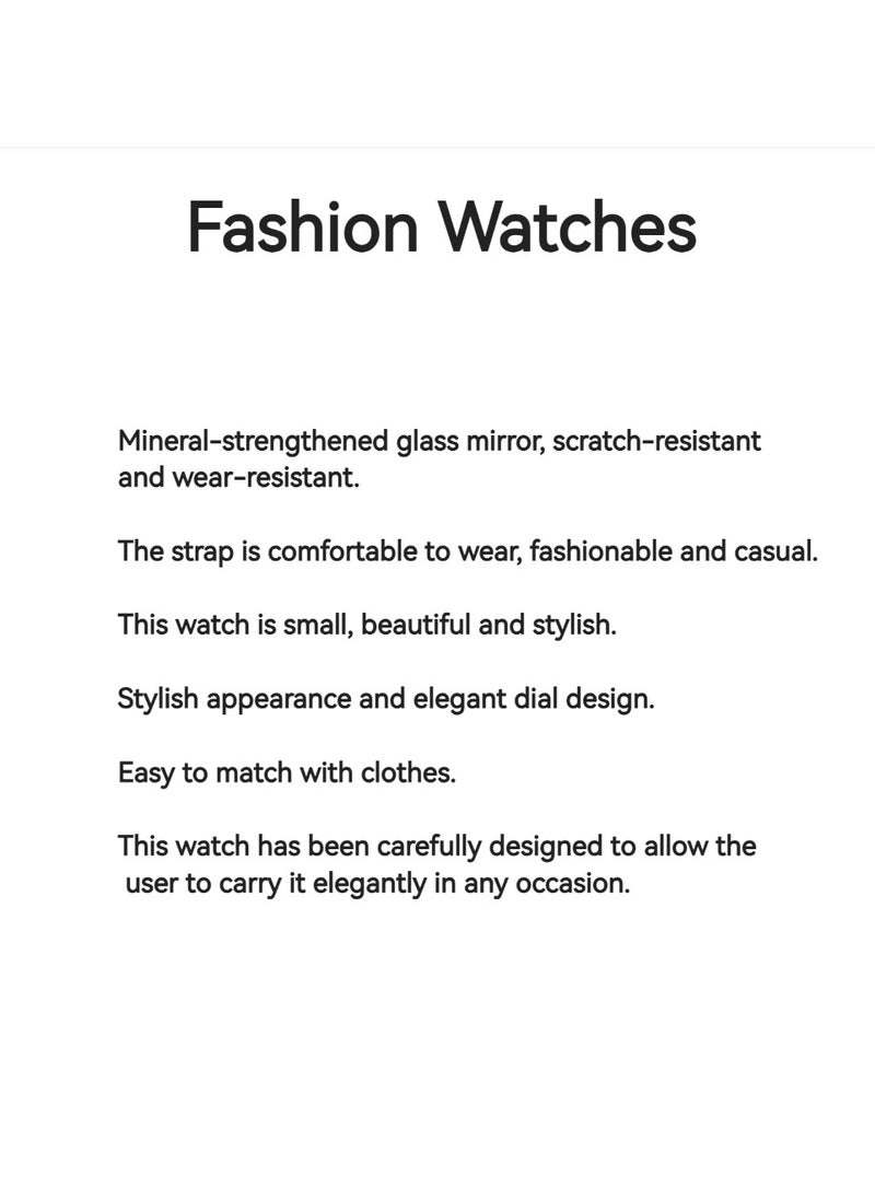 Generic Creative Diamond Ladies Watch Student Fashion Bracelet Quartz Watch (Rose Gold)  - Image 2