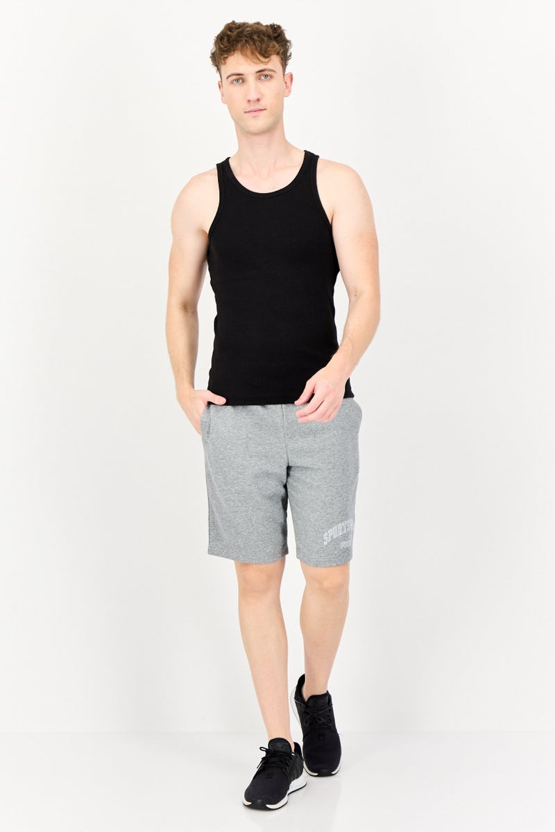 PUMA Men Sportswear Fit Drawstring Outdoor Shorts, Grey  - Image 3