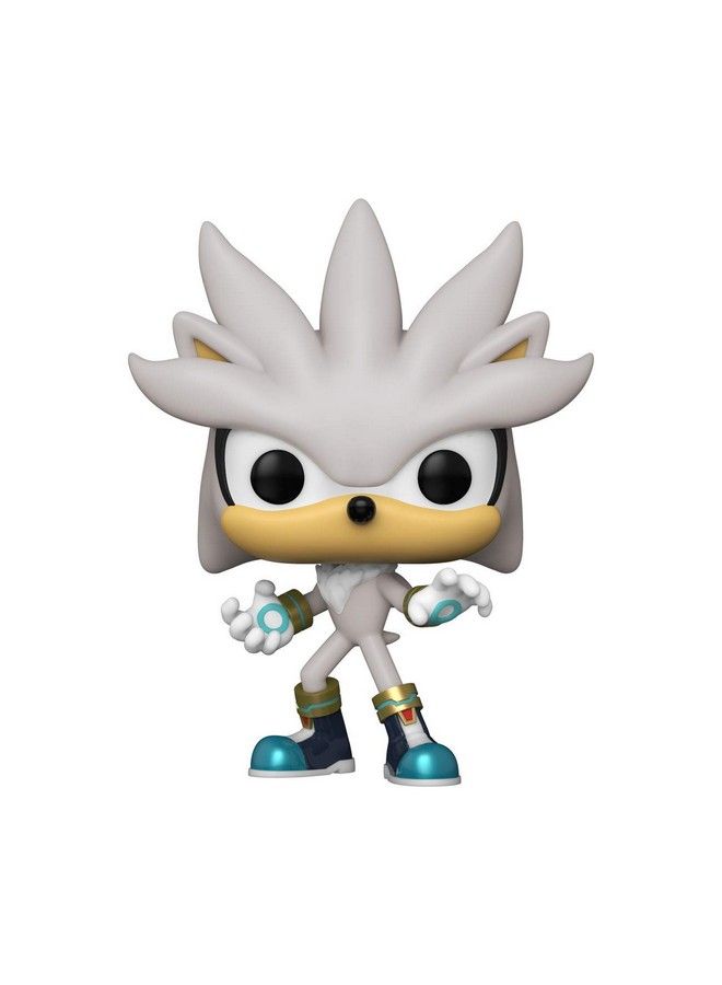 Funko Popgames: Sonic 30Th Anniversary Silver The Hedgehog Vinyl Figure 3.75 Inches - Image 2