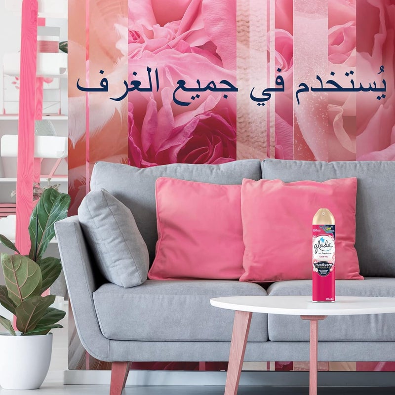 Glade Air Freshener Spray,"I love you" Scent, 300 ml - Image 1