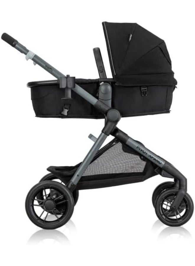 Evenflo Pivot Xpand Modular Stroller (Ayrshire Black) - Image 2