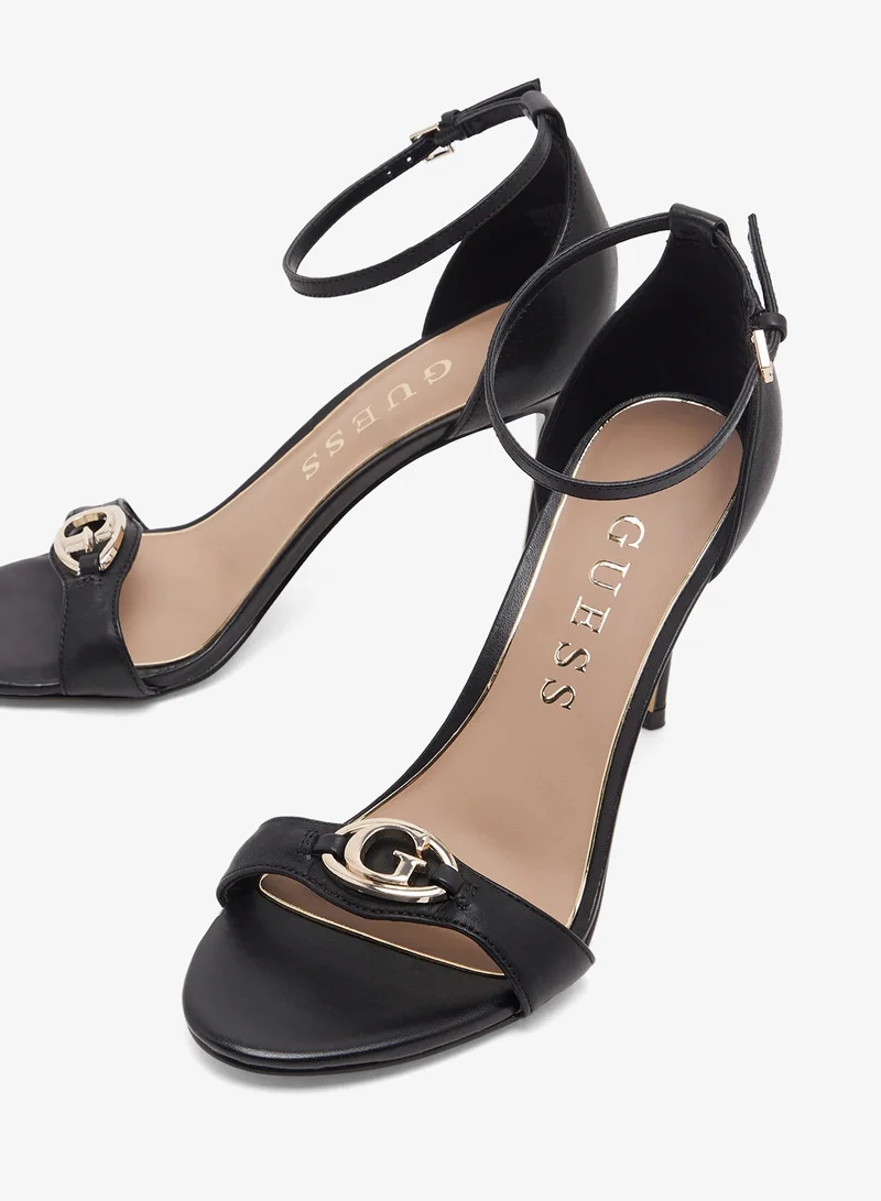 GUESS Ankle Strap High Heel Sandals