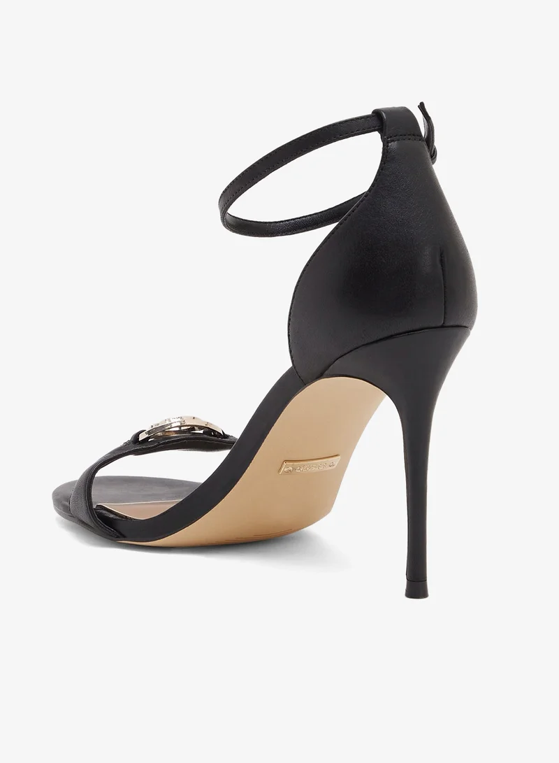 GUESS Ankle Strap High Heel Sandals