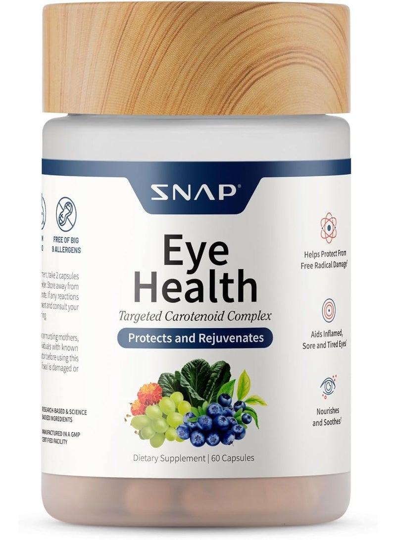 سناب Eye Health 60 Capsules | Polyphenol Blend & Phytonutrient Formula | Daily Wellness Supplement for Adults - Image 1