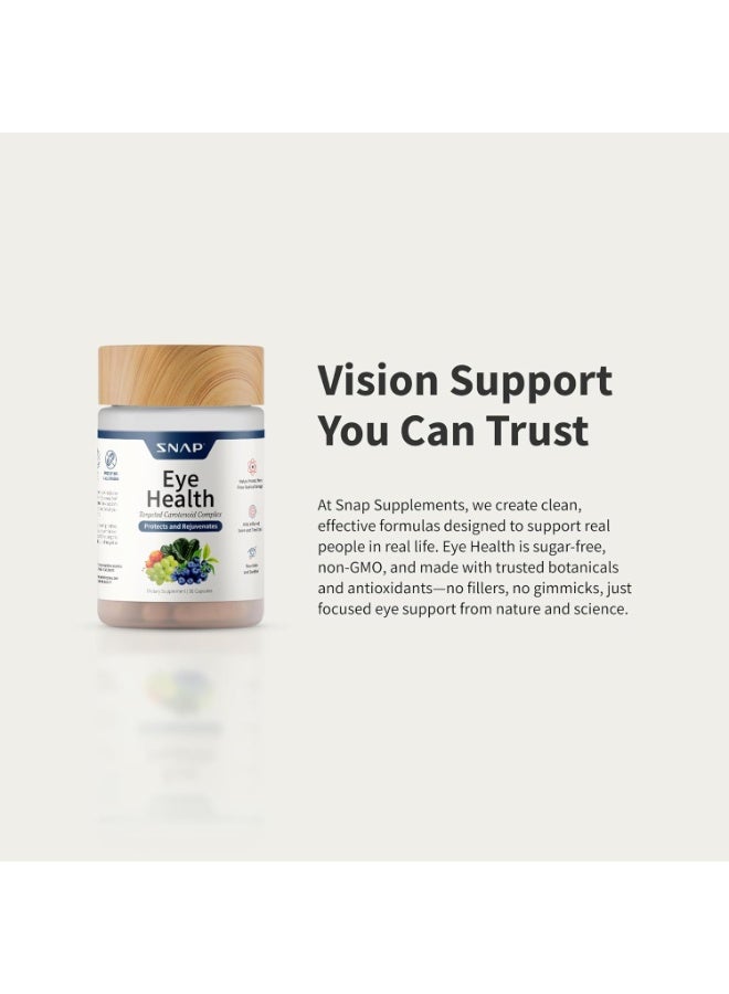 سناب Eye Health 60 Capsules | Polyphenol Blend & Phytonutrient Formula | Daily Wellness Supplement for Adults - Image 3