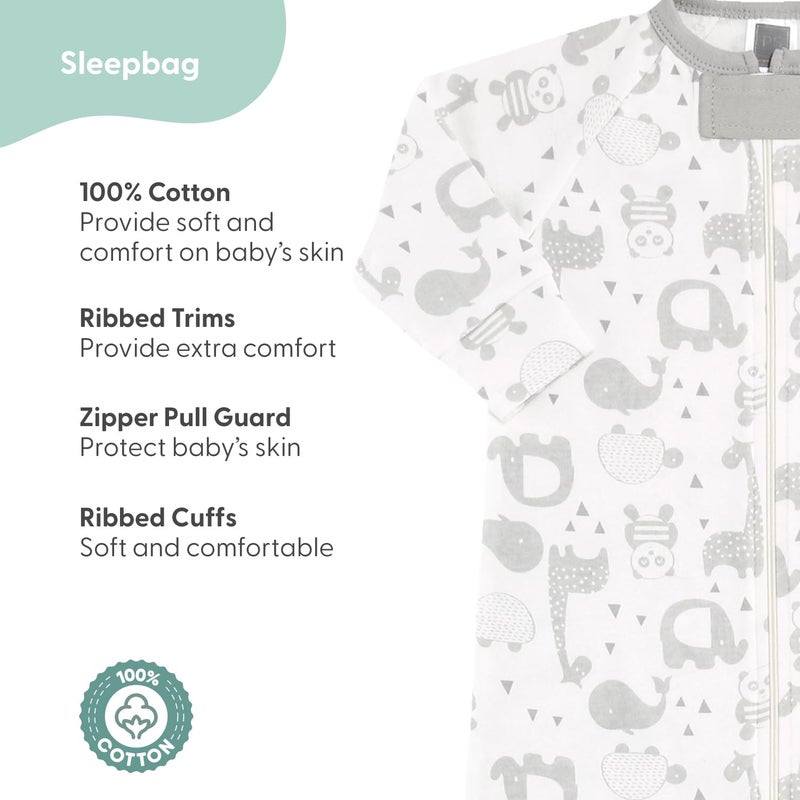 The Peanut Shell The Peanutshell Baby Layette Gift Set for Baby Boys or Girls - 23 Piece New Born Unisex Gift Set, Clothes & Newborn Essentials Must Haves - Clothes 0-3 Months - Soft Grey - Image 4