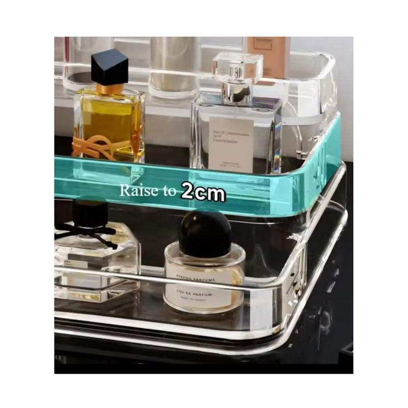 Perfume organizer，Perfume Stand Display Shelf , Acrylic Makeup Organizer - Image 4