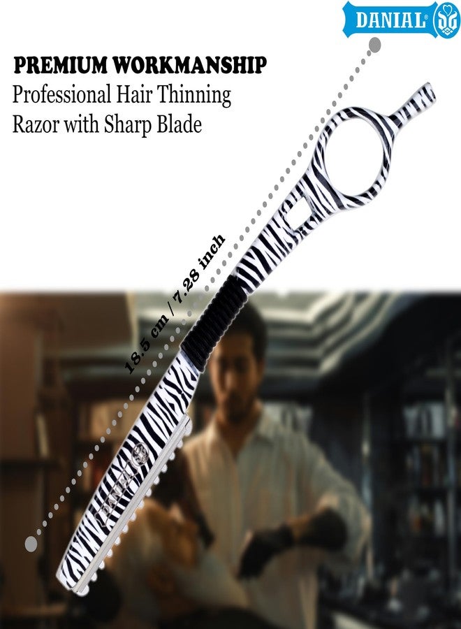 DANIAL Professional Hair Styling Thinning Texturizing Cutting Faether Razor - Image 3