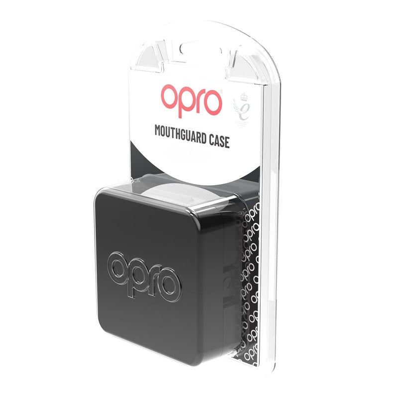 OPRO Protective Ventilated Mouth Guard Case, Can be Used as a Retainer Case, Ideal for Your Your Night Guard & Clear Aligners, Keeps Them Secure, Fresh, and Clean (Black) - Image 5