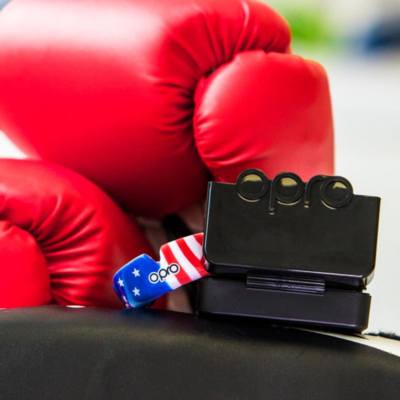 OPRO Protective Ventilated Mouth Guard Case, Can be Used as a Retainer Case, Ideal for Your Your Night Guard & Clear Aligners, Keeps Them Secure, Fresh, and Clean (Black) - Image 2