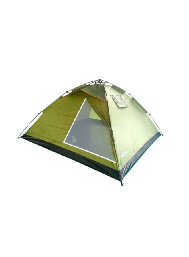 خيمة باراديسو باللون الأخضر الليموني من البولي إيثيلين 4 أشخاص، مجموعة مكونة من قطعة واحدة