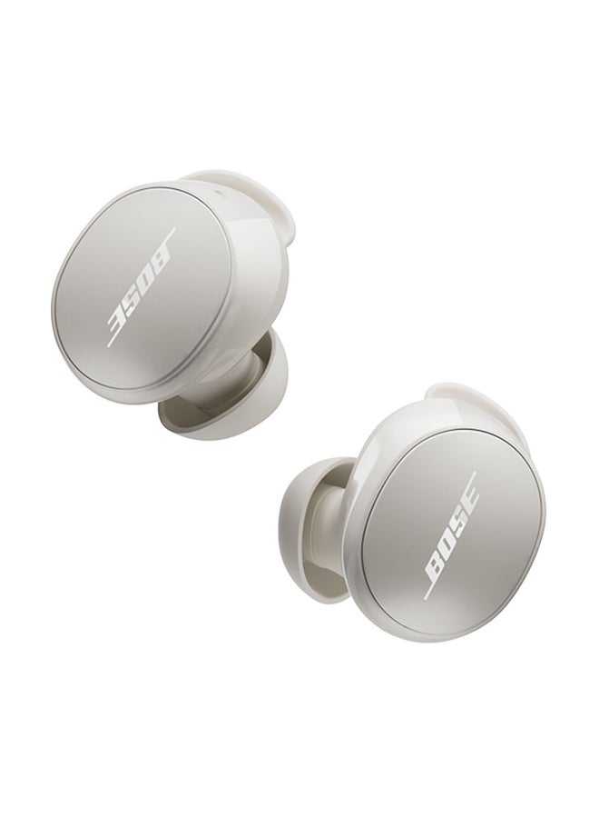 BOSE QuietComfort Wireless Noise Cancelling Earbuds, Lifestyle Bluetooth Earbuds with Active Noise Cancellation, Up to 8.5 Hours of Battery Life White Smoke - Image 1