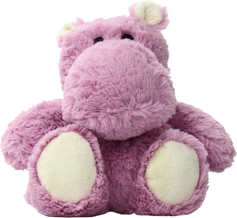 Warmies Hippo Warmies  Cozy Plush Heatable Lavender Scented Stuffed Animal  - Image 1