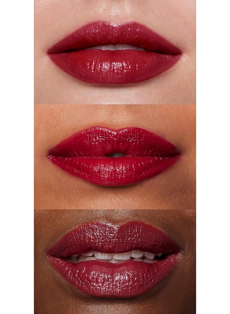 elf O Face Satin Lipstick, Richly Pigmented, Nourishing & Long-Lasting Creamy Lipstick, Infused With Jojoba, Vegan & Cruelty-Free, Own It - Image 3