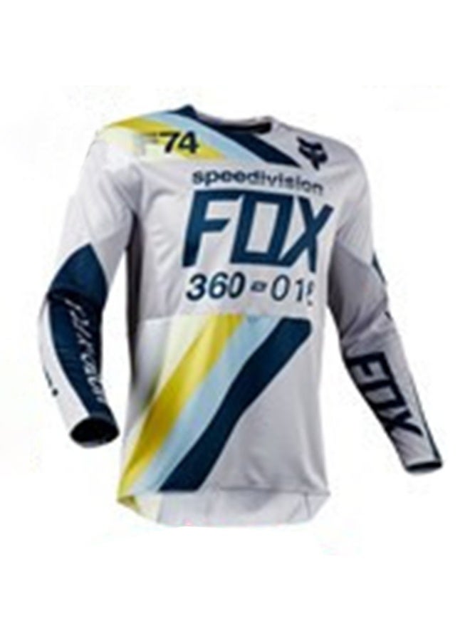 Fox Men's Outdoor Cycling Suit Off-road Road Mountain Bike Cycling Tops - Image 1