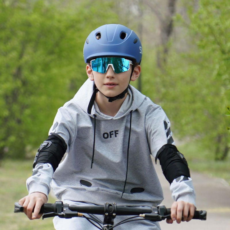 DUCO Polarized Kids Sunglasses Youth Sports Cycling Shades Lightweight Frame UV400 Child Boys Girls Baseball SunGlasses DK310 - Image 2