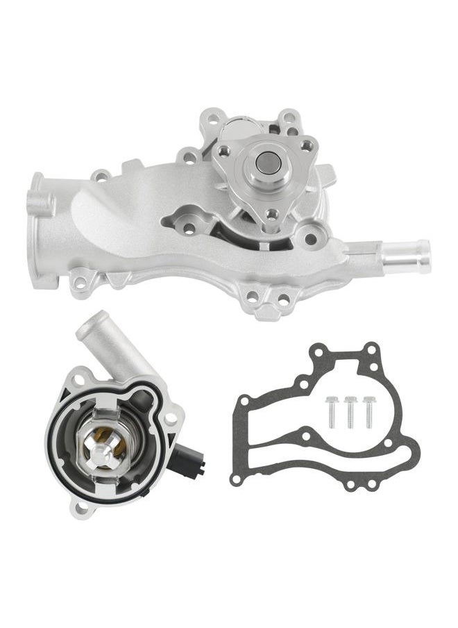 RADHLBNIU Water Pump Thermostat Kit Fit for Buick Encore 2013-2020, Fit for Chevy Cruze 2011-2016 Sonic 2012-2020 Trax 2013-2020 L4 1.4L Turbocharged Engine Replaces # AW6662 25192709 55565336 902808  - Image 1