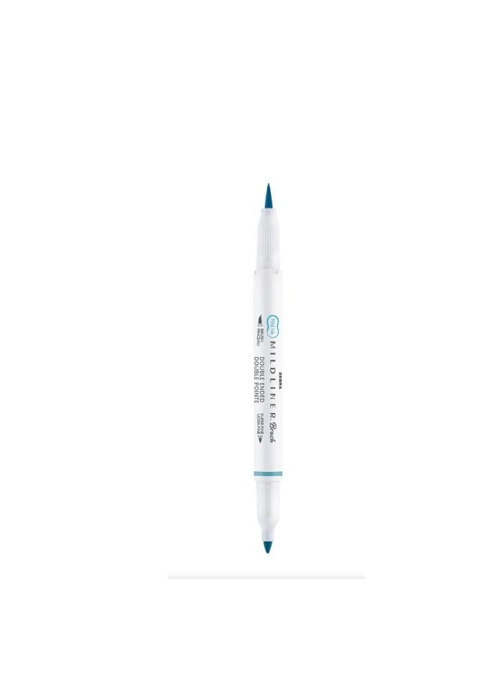 ZEBRA 1 Piece Mildliner Highlighter Mild Smoked Blue 